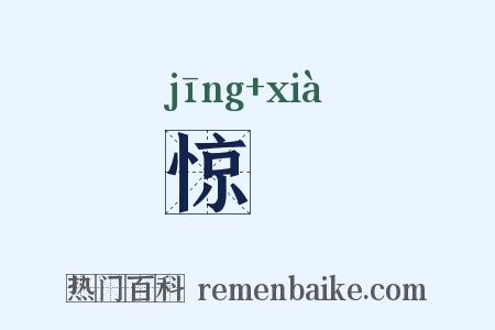 惊諕是什么意思的图片
